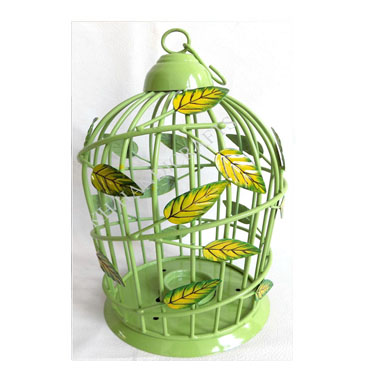 Iron Decorative Cage  green