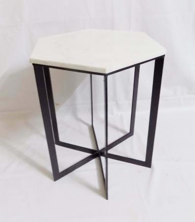 metal iron stool