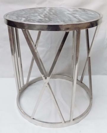 stainles steel round stool